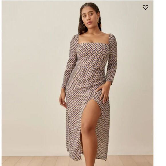 Reformation Hilda Dress size 6 NWT - Picture 3 of 12